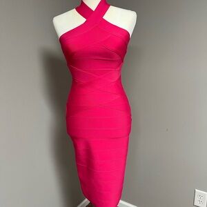 Pink pageant interview dress or cocktail dress